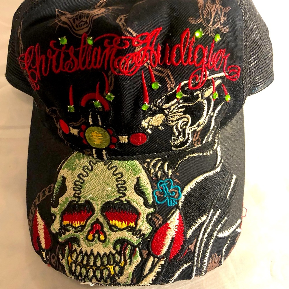 Christian Audigier trucker hat unisex